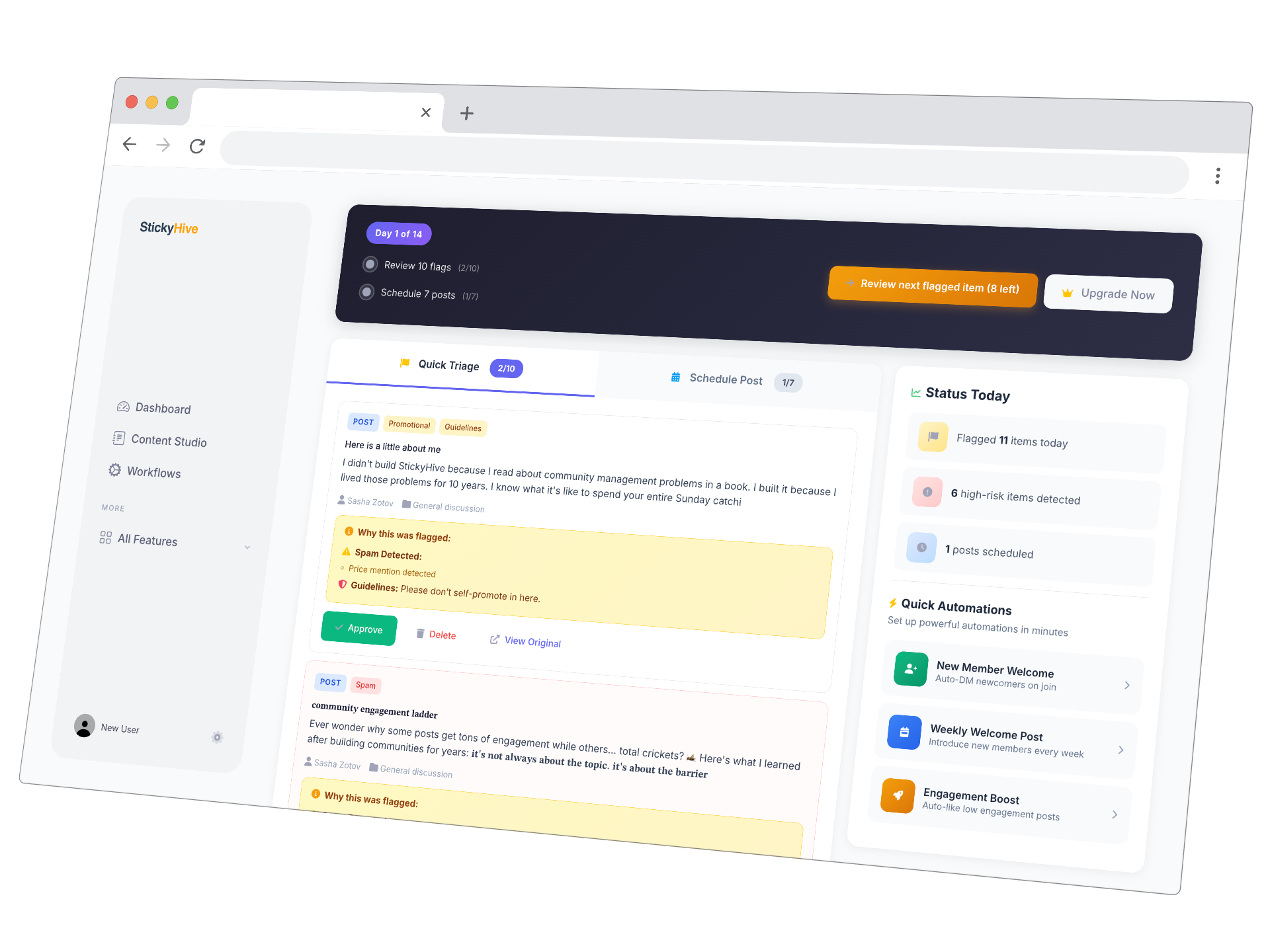 AI Co-Pilot for Community Management